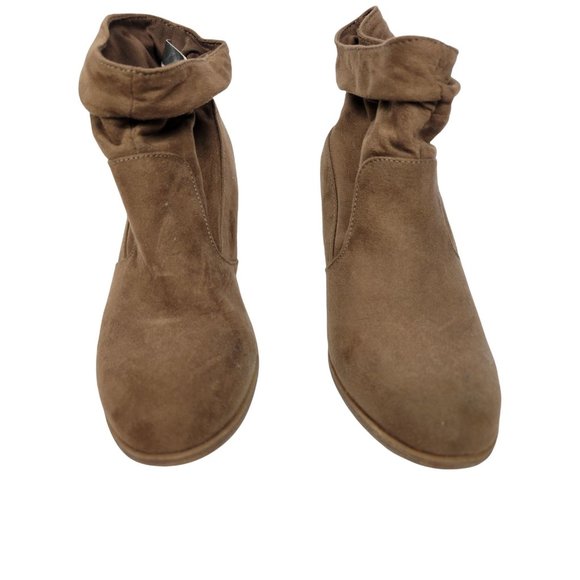 American Eagle Ankle Slouch boot  Shoe size 7 Tan brown  Solid Man made materia… - Picture 3 of 7